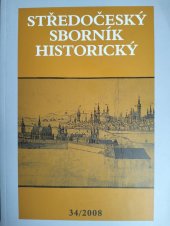 kniha Středočeský sborník historický. 2008, Státní oblastní archiv 2008