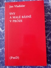 kniha Sny a malé básně v próze , Poezie mimo Domov 1990