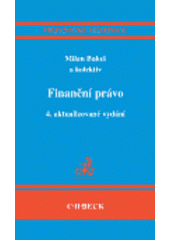 kniha Finanční právo, C. H. Beck 2006