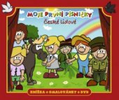 kniha Moje první písničky české lidové : knížka + omalovánky + DVD, Knižní klub 2009