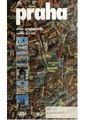 kniha Praha atlas ortofotomap, Kartografie 1998