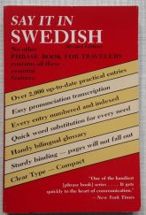 kniha Say it in Swedish Phrase Book for Travellers, Dover Publications 1979