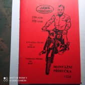 kniha Jawa 250 ccm 350 ccm Montážní příručka Kyvačka 353/354 Panelka 559/360, JAWA 1964