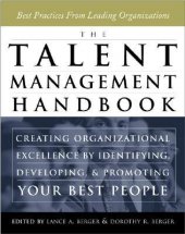 kniha The talent management hanbook  Creating organizátional excellence by identifying, McGraw-Hill 2004