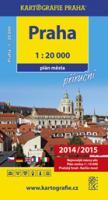 kniha Praha - příruční plán města, 1 : 20 000, Kartografie 2014