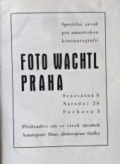 kniha Československý kinoamatér svázaný ročník I. (1936), Československý klub kinoamatérů 1936