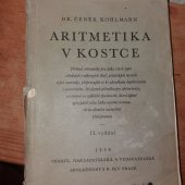 kniha Aritmetika v kostce přehled aritmetiky pro žáky všech typů středních i odborných škol, učitelských ústavů a pro samouky ..., Vesmír 1938