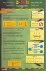 kniha Mapka matematiky 2, - Zlomky, nerovnice a rovnice - výběr z matematiky pro žáky 8. a 9. tříd ZŠ - praktická pomůcka ke studiu matematiky a k přípravě na přijímací zkoušky., Didaktis 2000