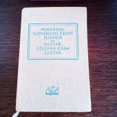 kniha Mad'arsko-slovensko-český slovník Magyar-szlovák.cseh szotár, Slovenské pedagogické nakladateľstvo 1950