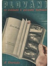 kniha Plování od základů k závodní technice, Melantrich 1941