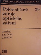 kniha Polovodičové zdroje optického záření, SNTL 1988