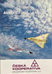 kniha Házedla AVRO CF-105 "Arrow" Papírové vystřihovací modely, ERVE 1995