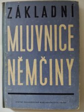 kniha Základní mluvnice němčiny, SPN 1959