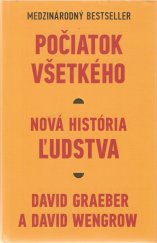 kniha Počiatok všetkého Nová história ludstva, Tatran 2023