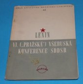 kniha 6. ("pražská") všeruská konference SDDSR, Svoboda 1951