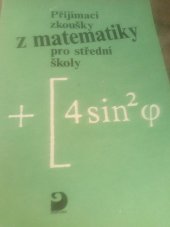 kniha Přijímací zkoušky z matematiky na střední školy, Fortuna 1992