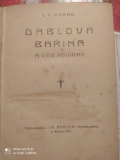 kniha Ďáblova bařina a jiné povídky, Švejda 1919