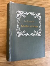 kniha Studie přírody na letním bytě besedování na cestách, J. Otto 1910