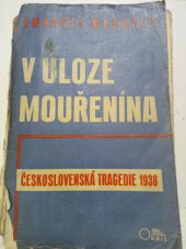 kniha V úloze mouřenína (československá tragedie r. 1938), Orbis 1939