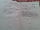 kniha Pravidelný, těžký a nepravidelný porod u domácího zvířectva, Hejda & Tuček 1908