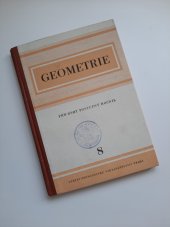 kniha Geometrie pro osmý postupný ročník škol všeobecně vzdělávacích, SPN 1956