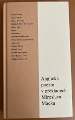 kniha Anglická poezie v překladech Miroslava Macka, Václav Křupka 2006