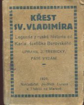 kniha Křest sv. Vladimíra, Jindřich Lorenz 1925