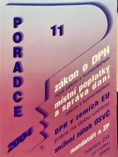 kniha Poradce 11/ 2004 Zákon o DPH, Poradce 2004