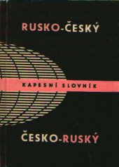 kniha Rusko-český a česko-ruský kapesní slovník, SPN 1982