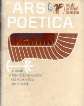 kniha Ars poetica z úvah o básnickém umění od starověku po dnešek, Československý spisovatel 1976