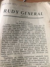 kniha Rudý generál, List pro vás 1932