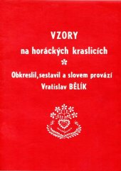 kniha Vzory na horáckých kraslicích, OKS Třebíč 1981