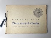 kniha Život starých Chodů, V. Rybařík 1938