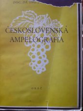 kniha Československá ampelografia, Oráč 1952