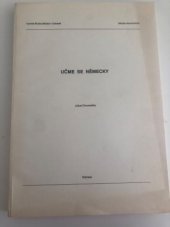 kniha Učme se německy Určeno pro posluchače 1. až 3. roč. všech fakult Vys. šk. báňské, Vysoká škola báňská 1991