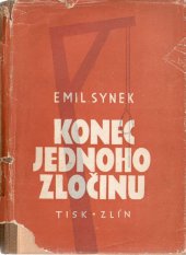 kniha Konec jednoho zločinu, Tisk 1946