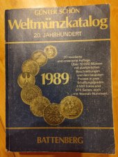 kniha Weltmünzkatalog 20.jahrhundert, Battenberg 1989