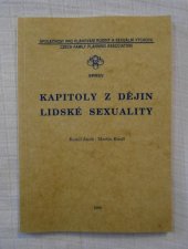 kniha Kapitoly z dějin lidské sexuality, Společnost pro plánování rodiny a sexuální výchovu 1996