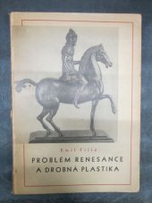 kniha Problém renesance a drobná plastika, Emil Filla 1938