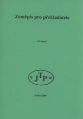 kniha Zeměpis pro překladatele, JTP 2008