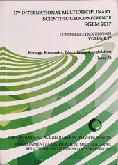 kniha 17th International Multidisciplinary Scientific GeoConference (SGEM 2017)  Conference proceedings, vol. 17, International Multidisciplinary Scientific GeoConference SGEM 2017