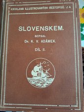 kniha Slovenskem. Díl II., J. Otto 1922