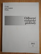 kniha Odborné včelařské překlady 2012 1, Český svaz včelařů 2012