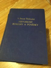 kniha Historické romány a povídky VII., Jos. R. Vilímek 1934