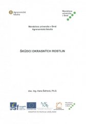 kniha Škůdci okrasných rostlin, Mendelova univerzita v Brně 2015