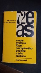 kniha Model systému řízení průmyslového podniku a jeho aplikace, Svoboda 1974