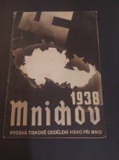 kniha Mnichov, Tiskové oddělení hlavní správy výchovy a osvěty při MNO 1945