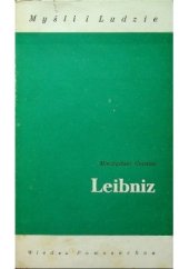 kniha Leibniz, Wiedza powszechna 1974