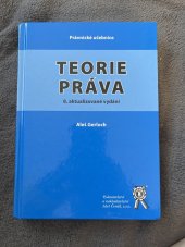 kniha Teorie práva 8. aktualizované vydání, Aleš Čeněk 2021