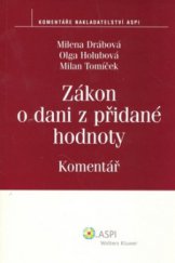 kniha Zákon o dani z přidané hodnoty komentář, ASPI  2008